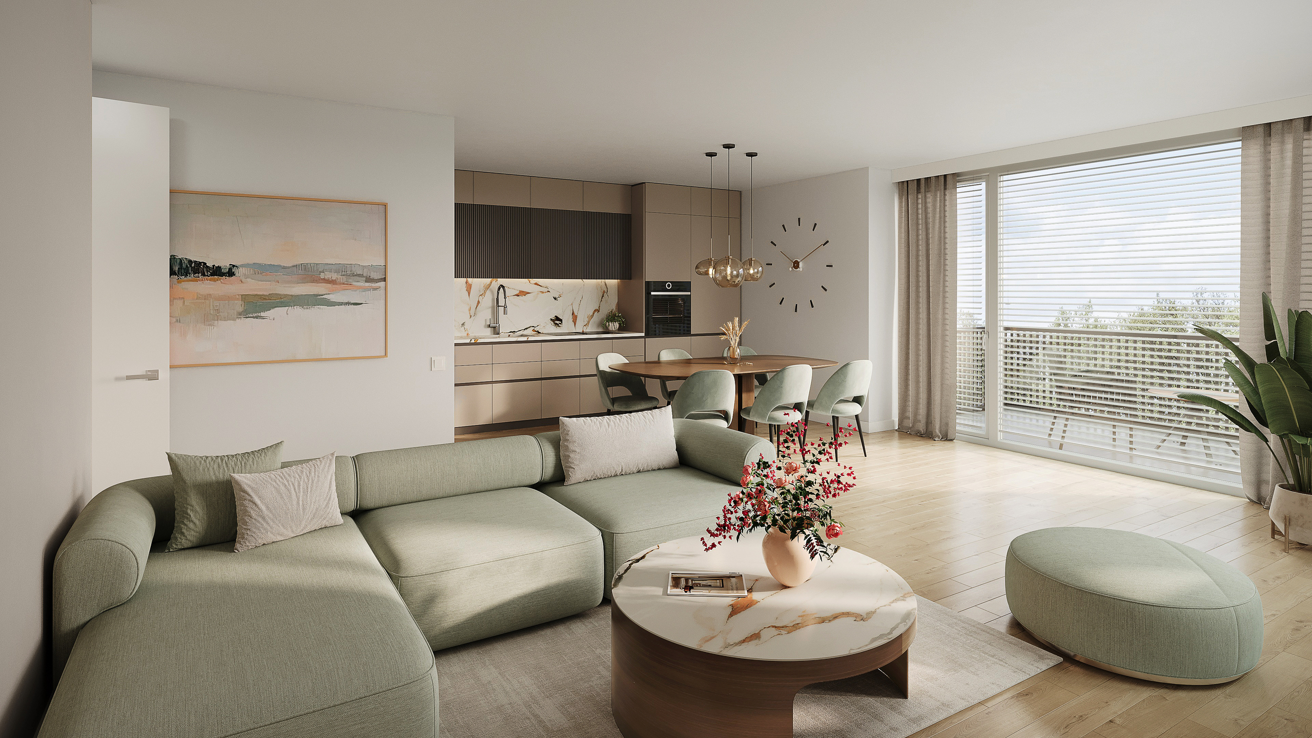 Interieur nieuwbouw Europalaan 