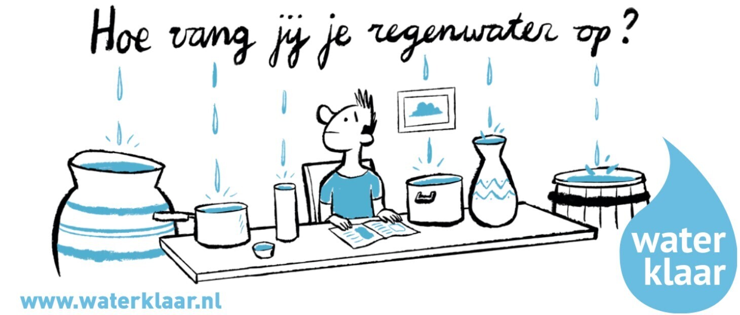 Waterklaar cartoon