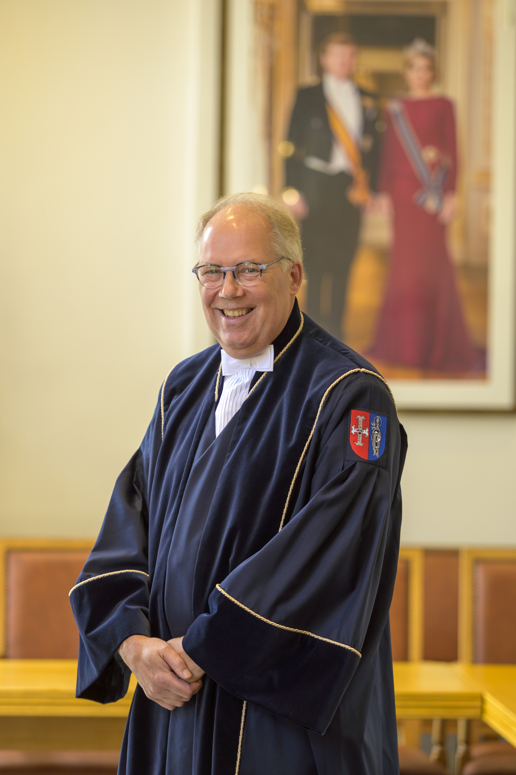 Portretfoto trouwambtenaar Harrie Reumkens