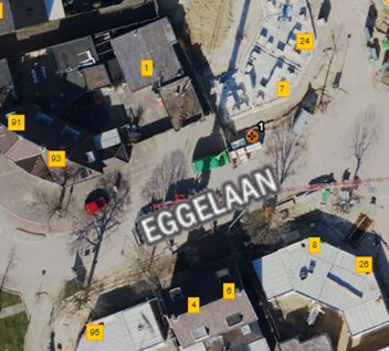 Eggelaan 7 Bovenaanzicht