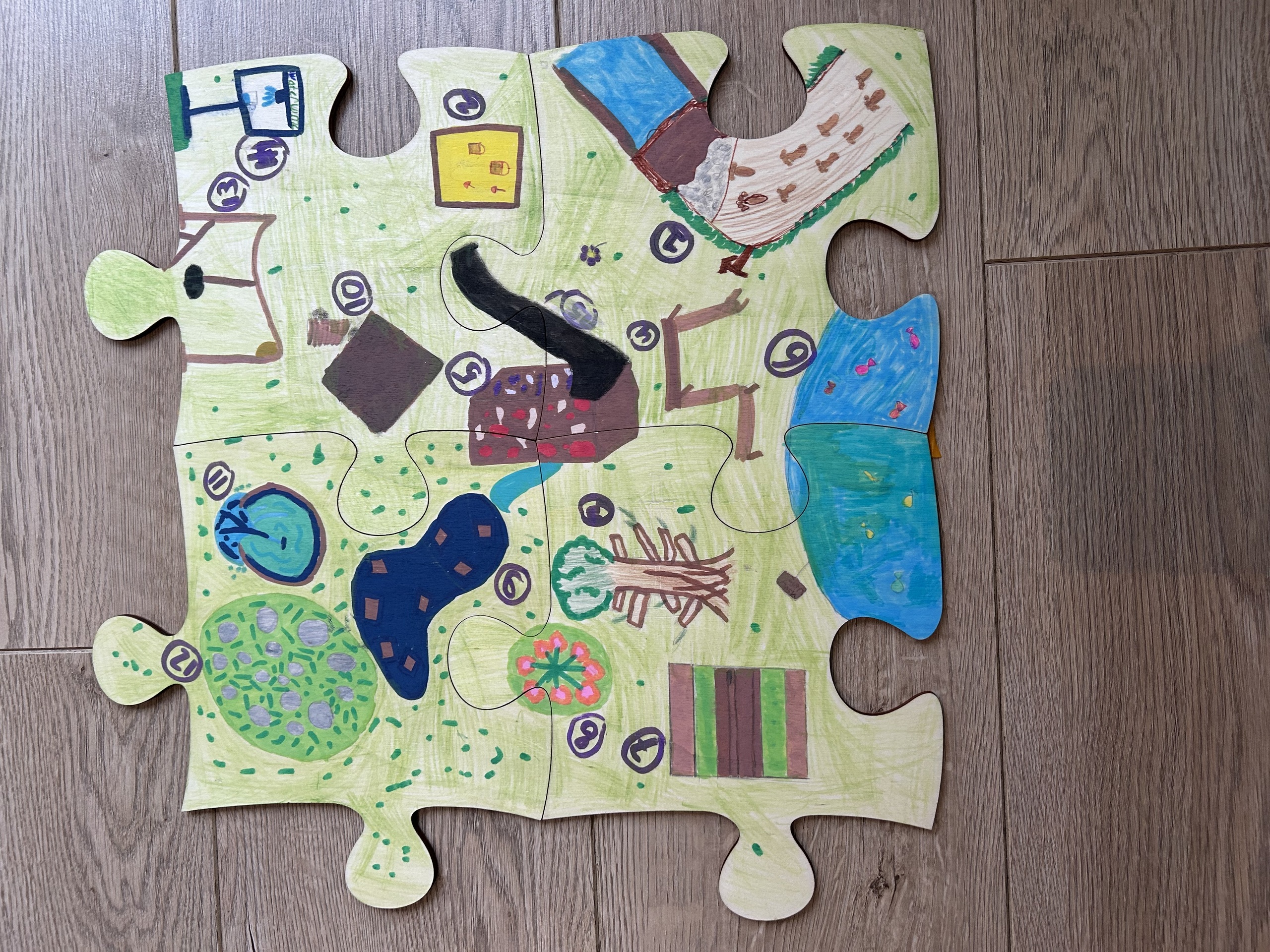 Puzzelstuk GB Benjamin