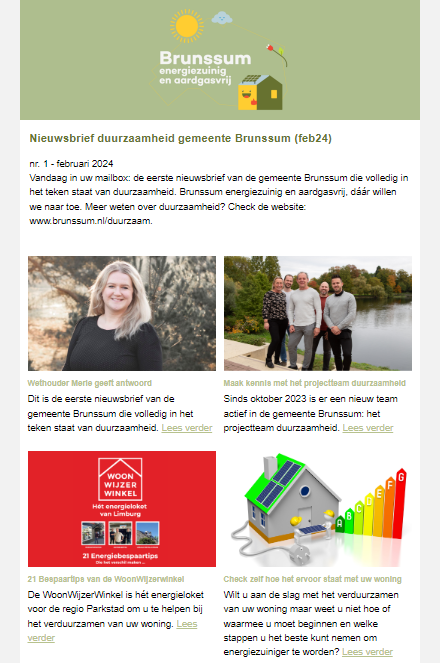 Duurzaamheid nieuwsbrief preview