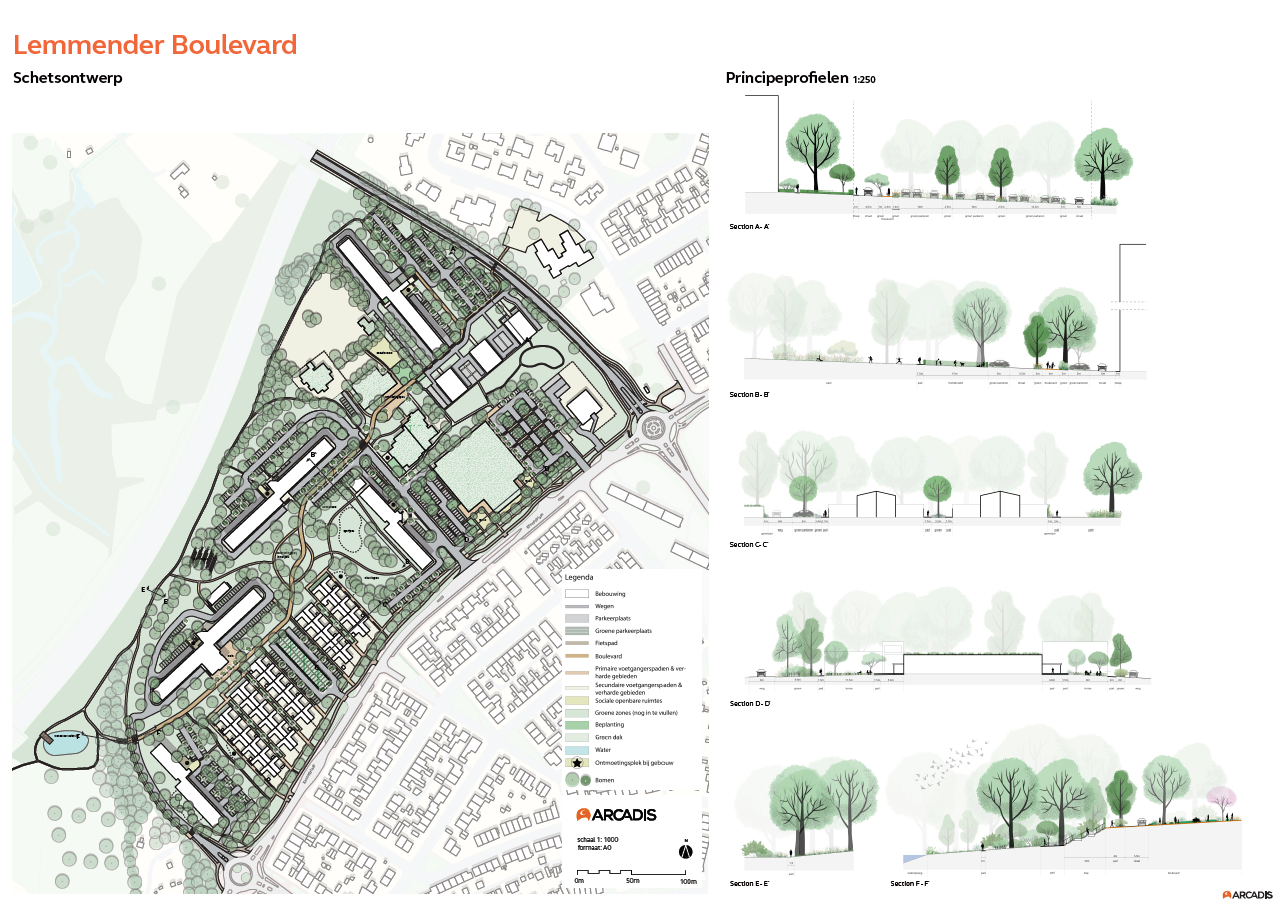 afbeelding ontwerp Lemmender Boulevard mei 2025
