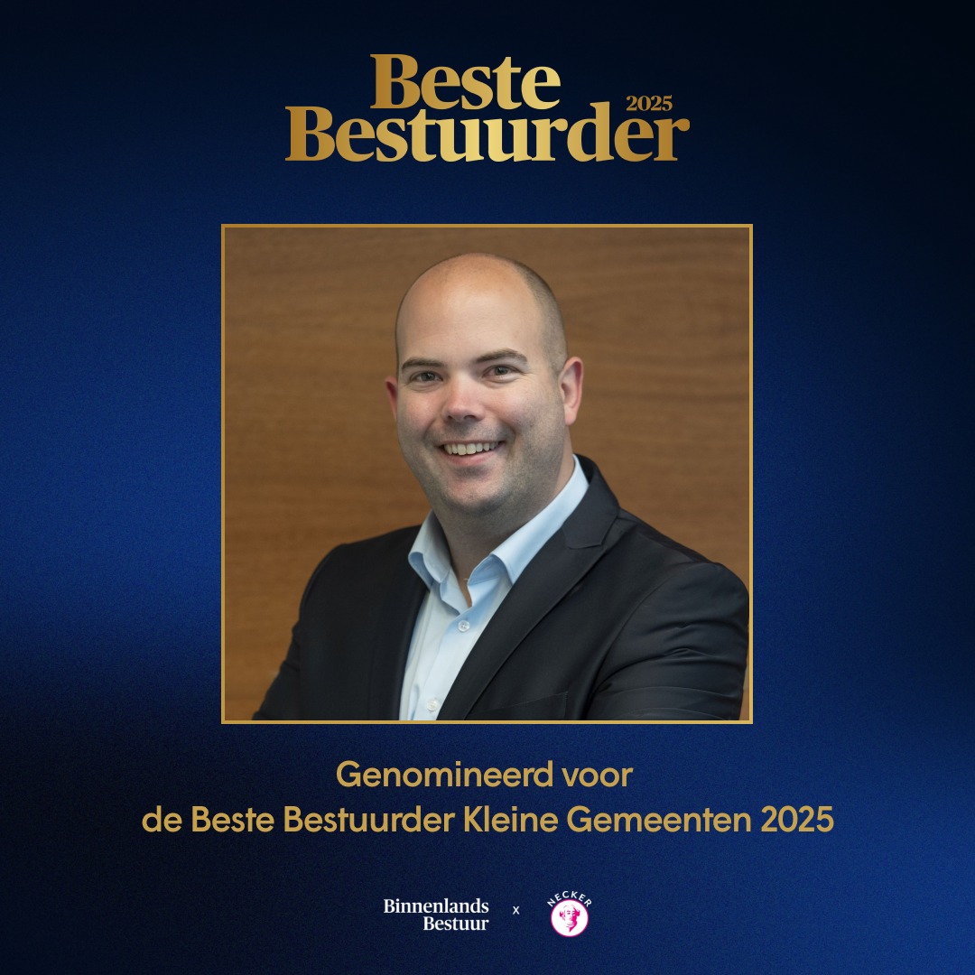 Beste Bestuurder kleine gemeente - Jaimy van Dijk (functie)