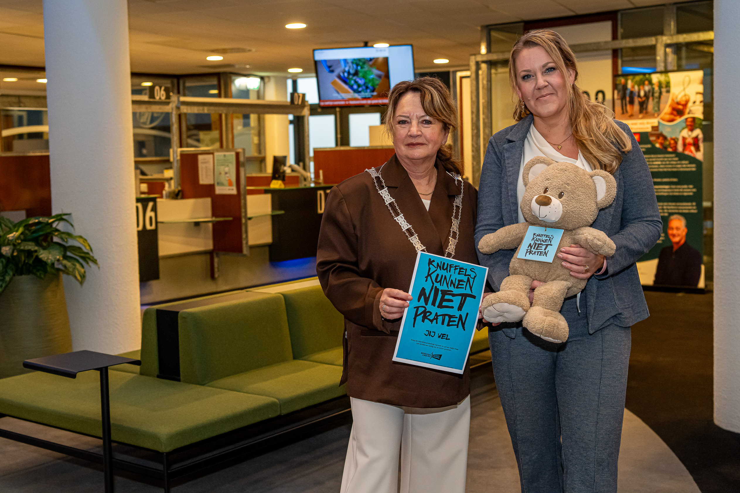 Wilma en Verenice week tegen de kindermishandeling