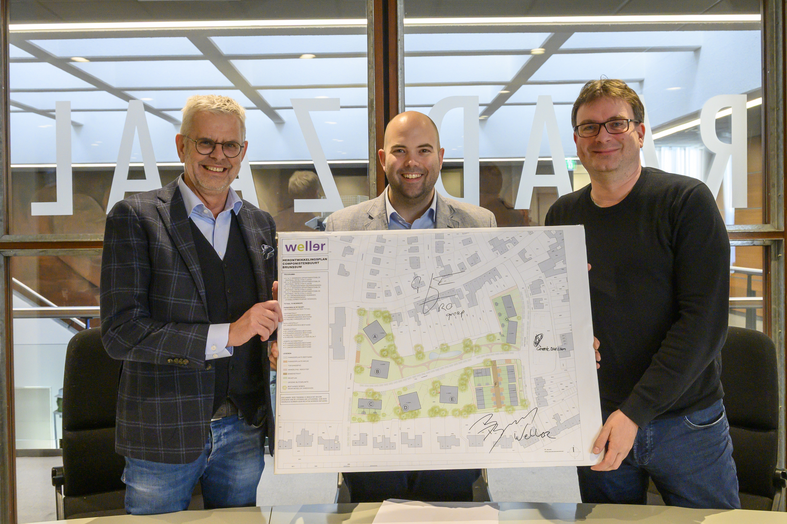 Ondertekening overeenkomst Componistenbuurt