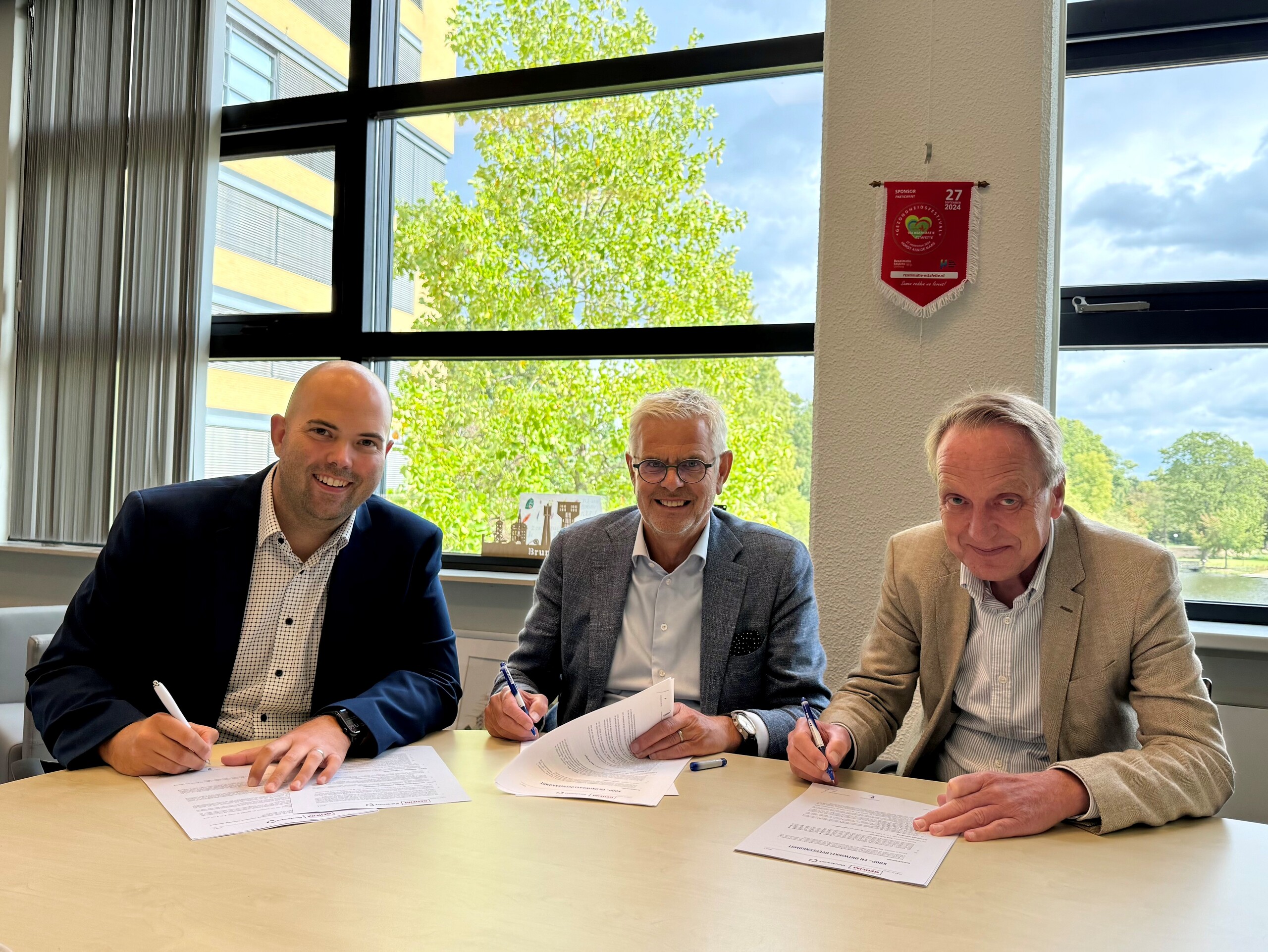 Ondertekening Wieënweg