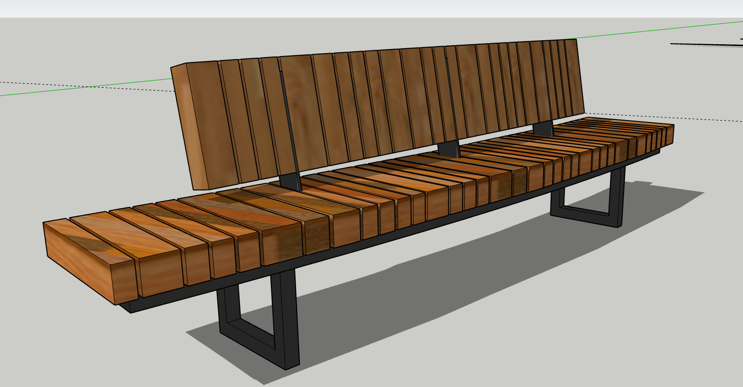 Weergave banken Vijverpark Brunssum 2